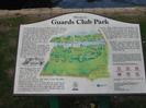 Notice giving history of Guards Club Park.