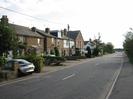 Looking south on Marsh Lane.
Row of houses on the left.