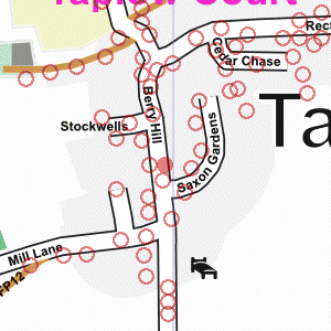 Map of location 117